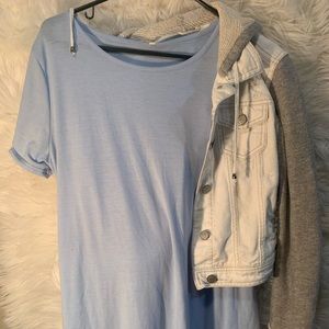 LIGHT BLUE DRESS